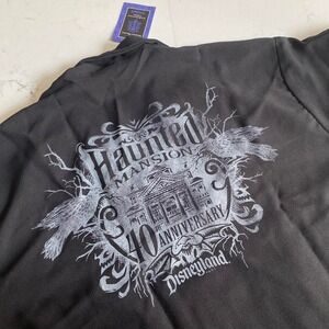 NWT Disneyland‎ Haunted Mansion 40th Anniversary Bowling Shirt XXL  Made in USA